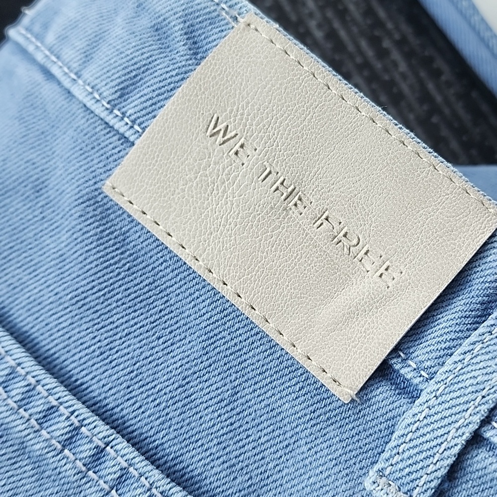 Last pair NWT 30 We The Free Deep Trance Boyfriend Jean Ocean - Picture 5 of 8